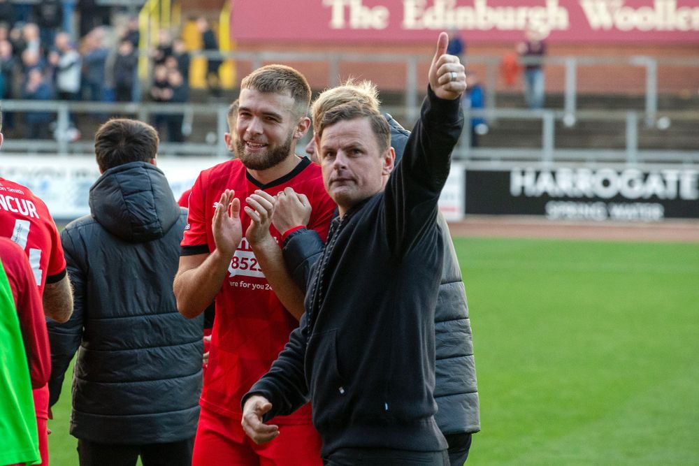 Leyton Orient - Richie Wellens reacts to O's victory over Carlisle United